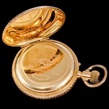 FICKUR, 18 k, 1900-talets första hälft, total vikt 40 g.