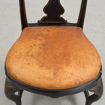 Two 18th century late Baroque chairs.