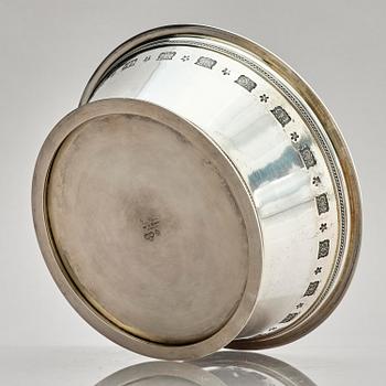Wiwen Nilsson, a parcel-gilt sterling silver bowl, the so called 'Byzantine' bowl, Lund Sweden 1949.