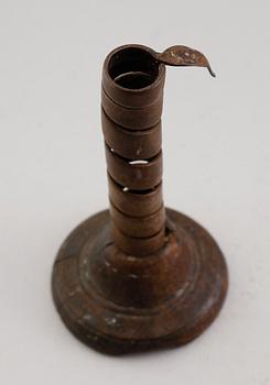 LJUSSTAKE, smide, 1700-tal.