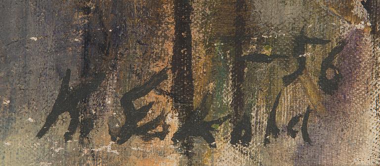 Kalle Eskola, Metsä auringonlaskussa.