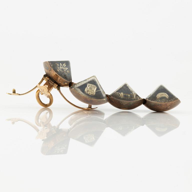 Pendant, Freemason's ball.