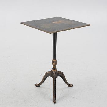 A late Gustavian tilt-top table from J. N. Asplinds workshop in Falun (1785-1820).