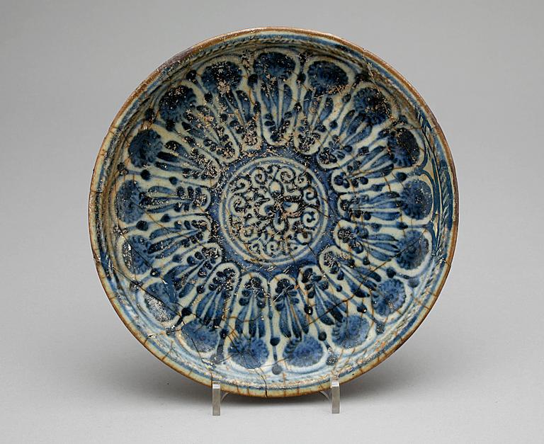 SKÅL, keramik, Persien, trol 1600-tal.