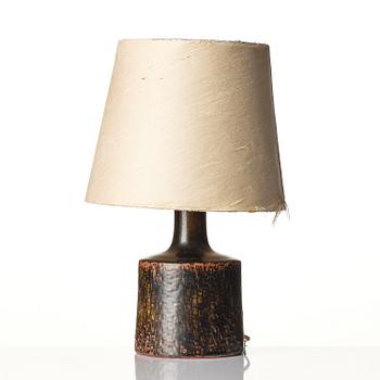Stig Lindberg, a stoneware table lamp, Gustavsberg Studio 1970.