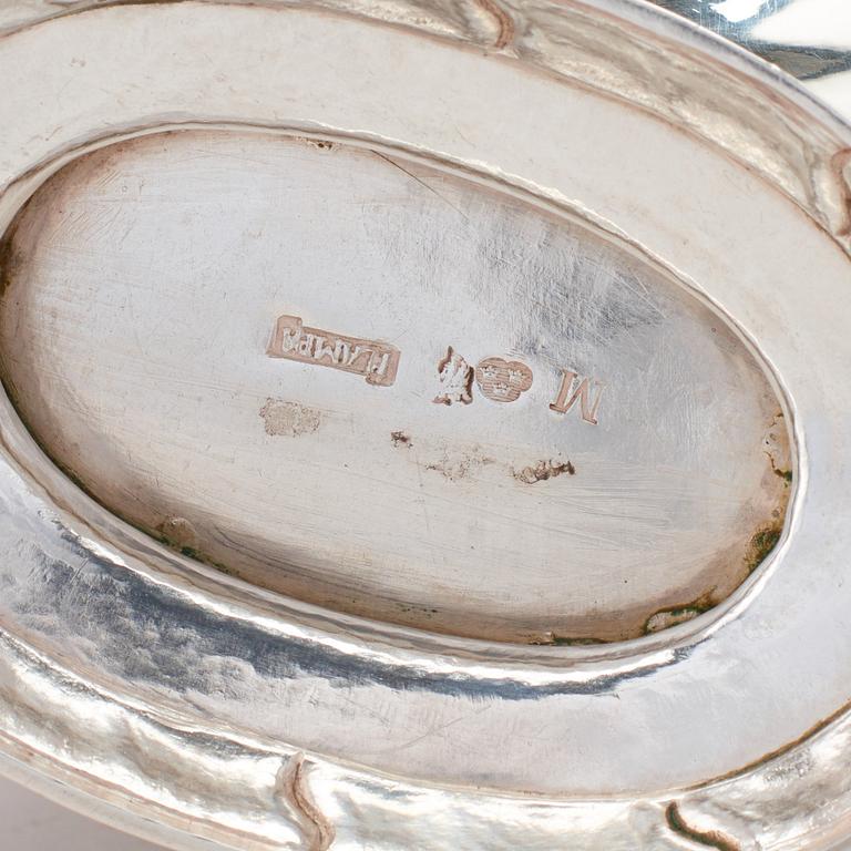 A Swedish 18th century rococo silver coffee-pot, maker's mark of Jacob Lampa, Stockholm 1770.
