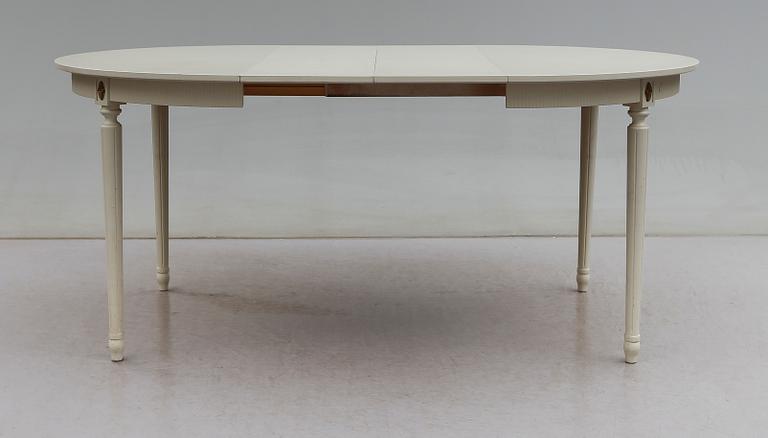 MATGRUPP, 7 delar, gustaviansk stil, 1900-talets andra hälft.