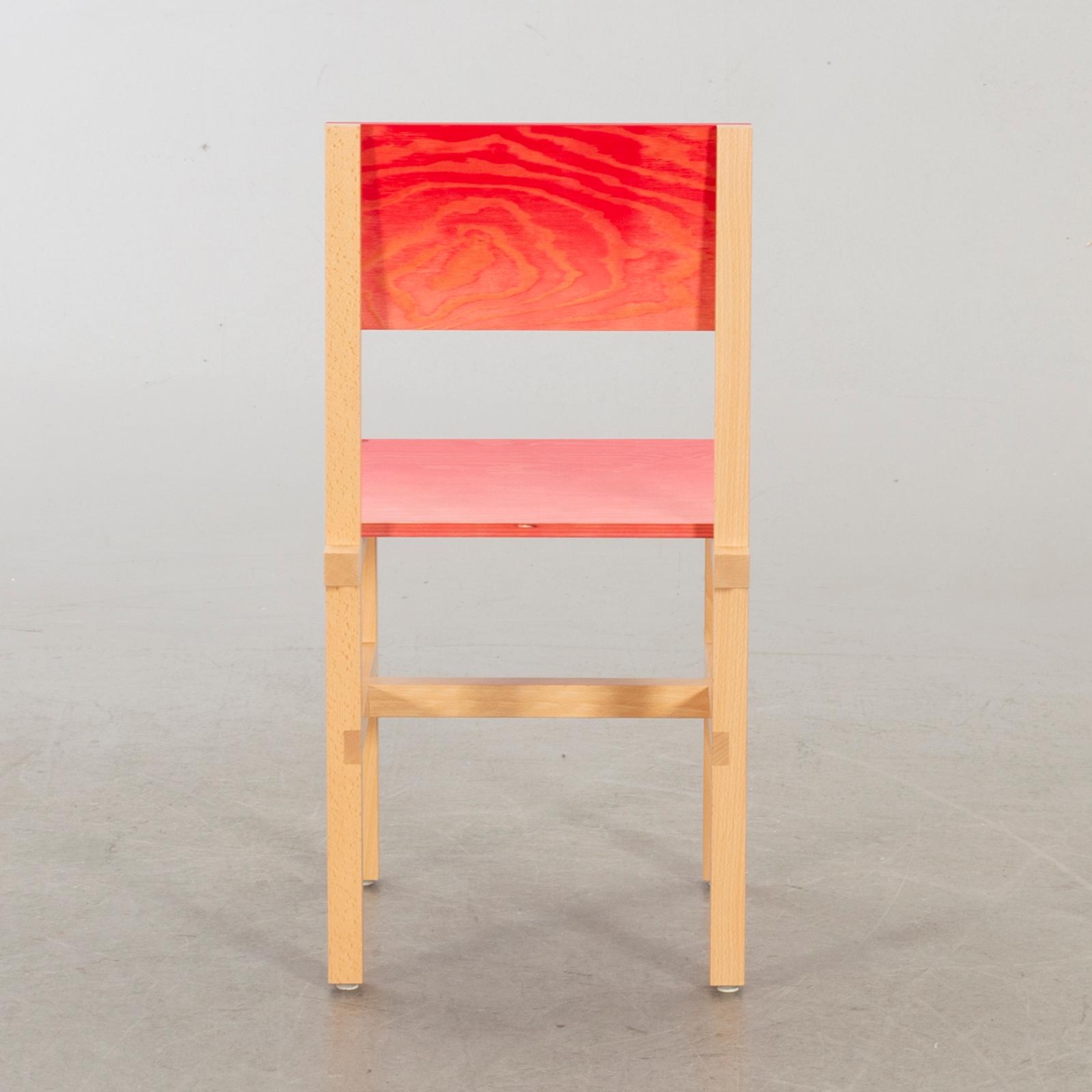 FREDRIK PAULSEN, "Röhsska"Designbaren, chair, Blå Station 2020, Chair 60/102.