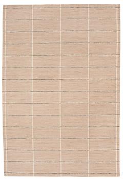 693. CARPET. Flat weave (rölakan). 302 x 201 cm. Signed NKT.