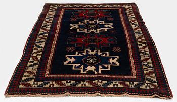A Lesghi rug, North East Caucasus, signed, c. 230 x 135 cm.