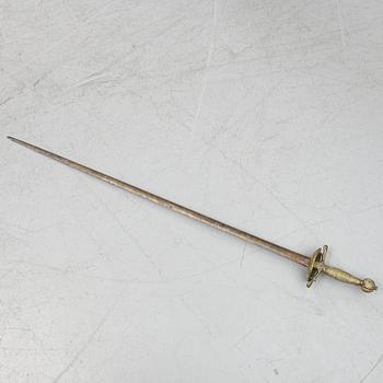 A composite officer's sword, 18th - and 19th Century.