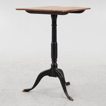 Folding table, 19th century.