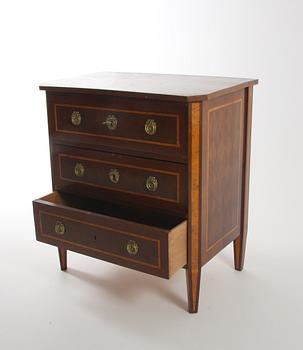 BYRÅ, gustaviansk stil.