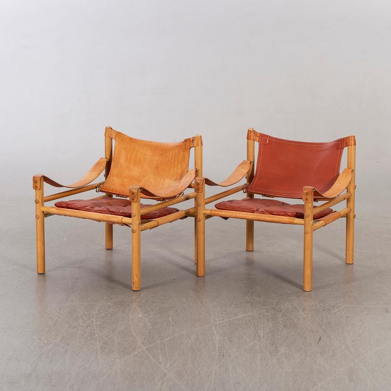 Arne Norell, a pair of Sirocco armchairs.