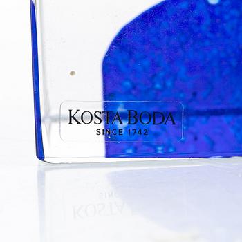 Bertil Vallien, Three glass objects, Kosta Boda.