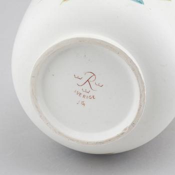A stoneware vase by Lars Thorén for Rörstrand, around the mid 20th century.