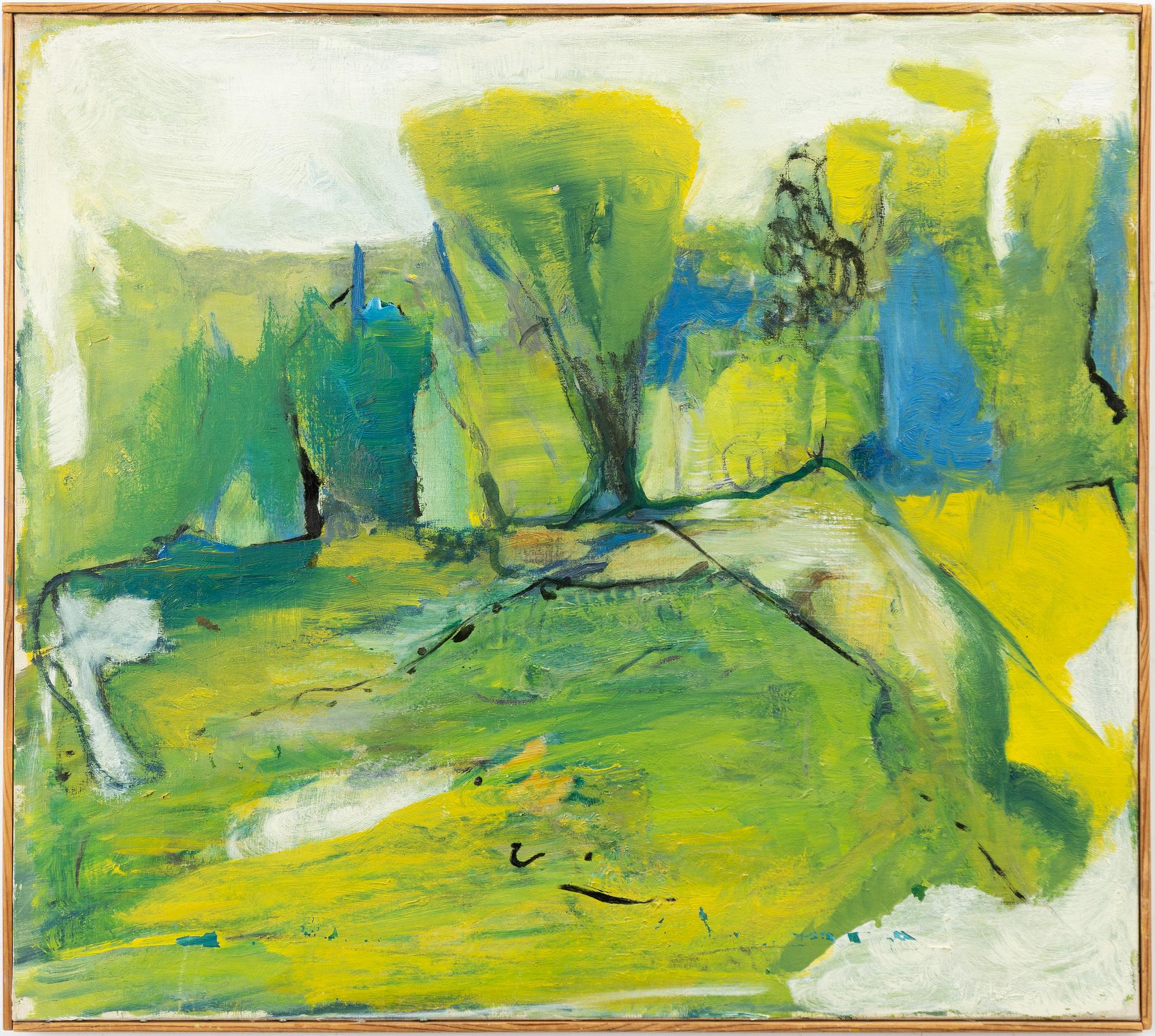 Staffan Hallström, "Landskap med cistern".