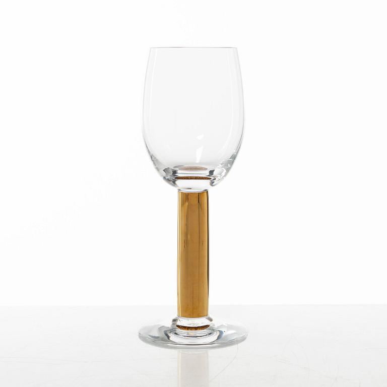 Gunnar Cyrén, glasservis, 26 delar, "Nobel", Orrefors.