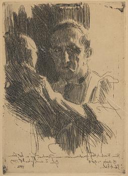 Anders Zorn, "Prins Paul Troubetzkoy II.".