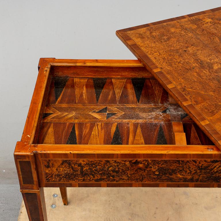 SPELBORD, gustavianskt, sent 1700-tal.