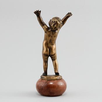 SKULPTUR, brons, signerad, 1900-tal.