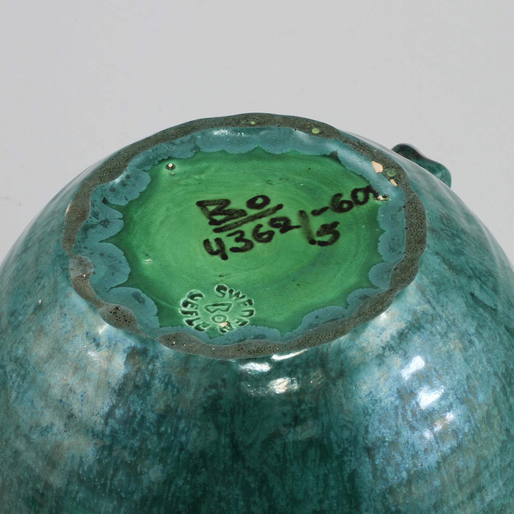 VAS, keramik, Bo fajans, 1900-talets andra kvartal.