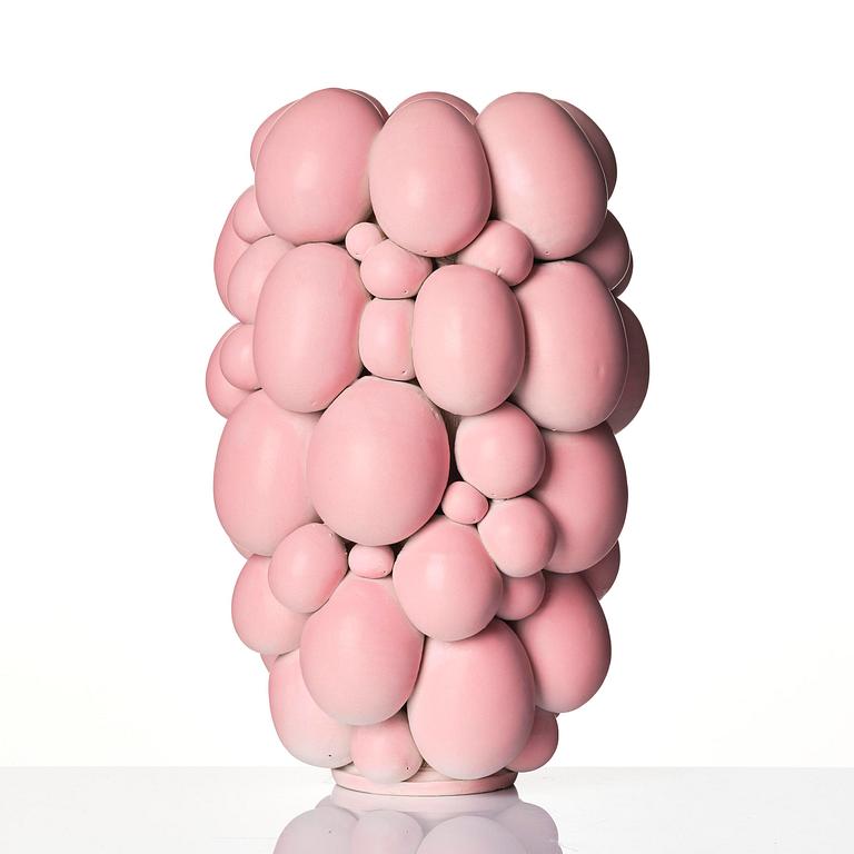 Mårten Medbo, skulptur/vas, "Crowd", stengods, egen ateljé, 2016.