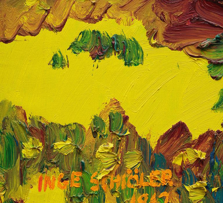 Inge Schiöler, Summer landscape.