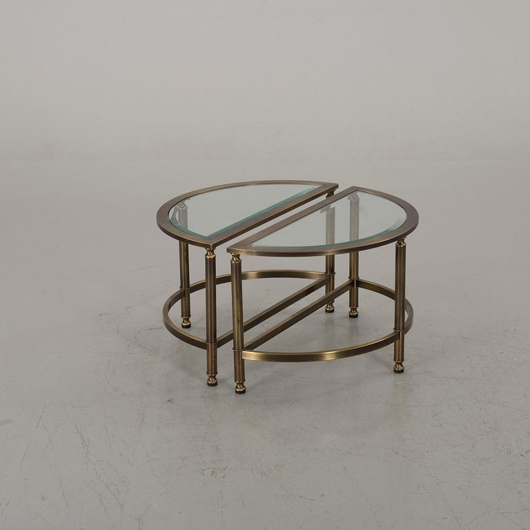 A PAIR OF SIDE TABLES, end of 20th century.