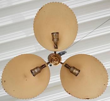 Harald Notini, a ceiling lamp, model "11894", Arvid Böhlmarks Lampfabrik, 1940-50s.