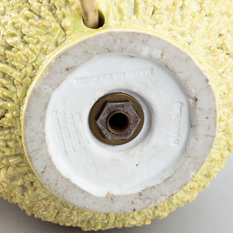 Gunnar Nylund, stoneware table light, Rörstrand.