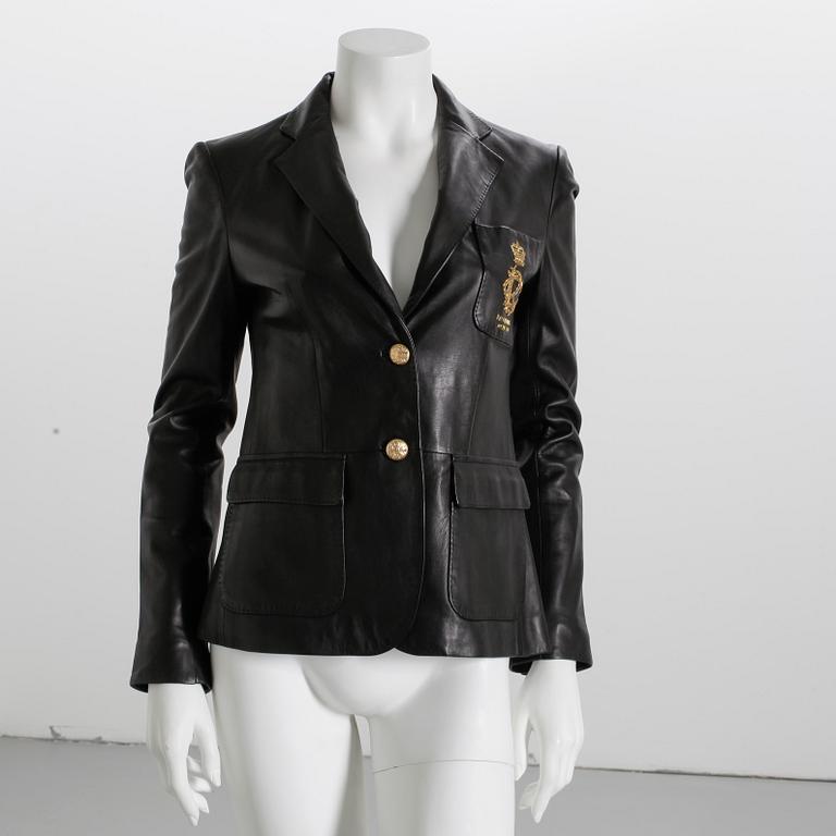 SKINNKAVAJ, Ralph Lauren, storlek 6.