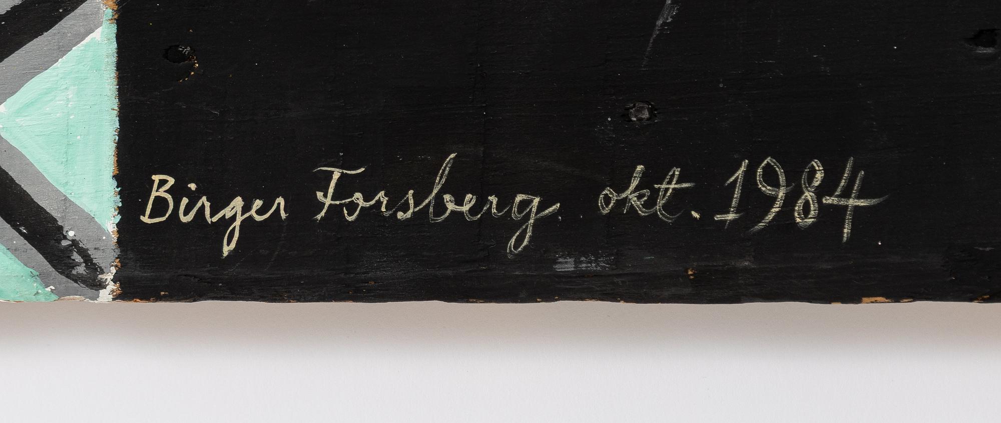 Birger Forsberg, Untitled.