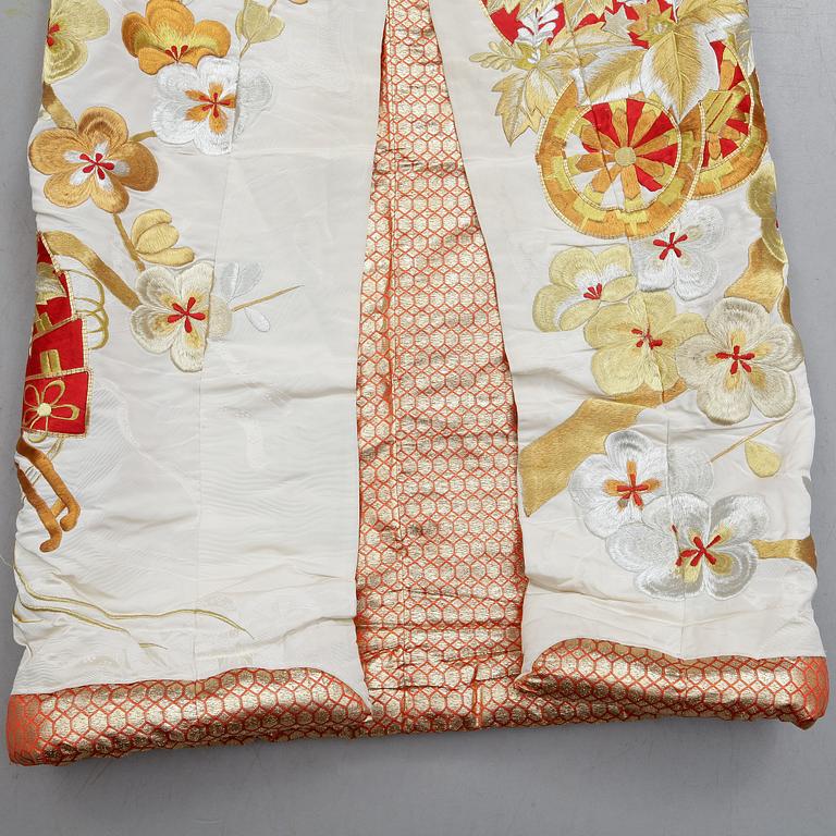 KIMONO, broderi, Japan.