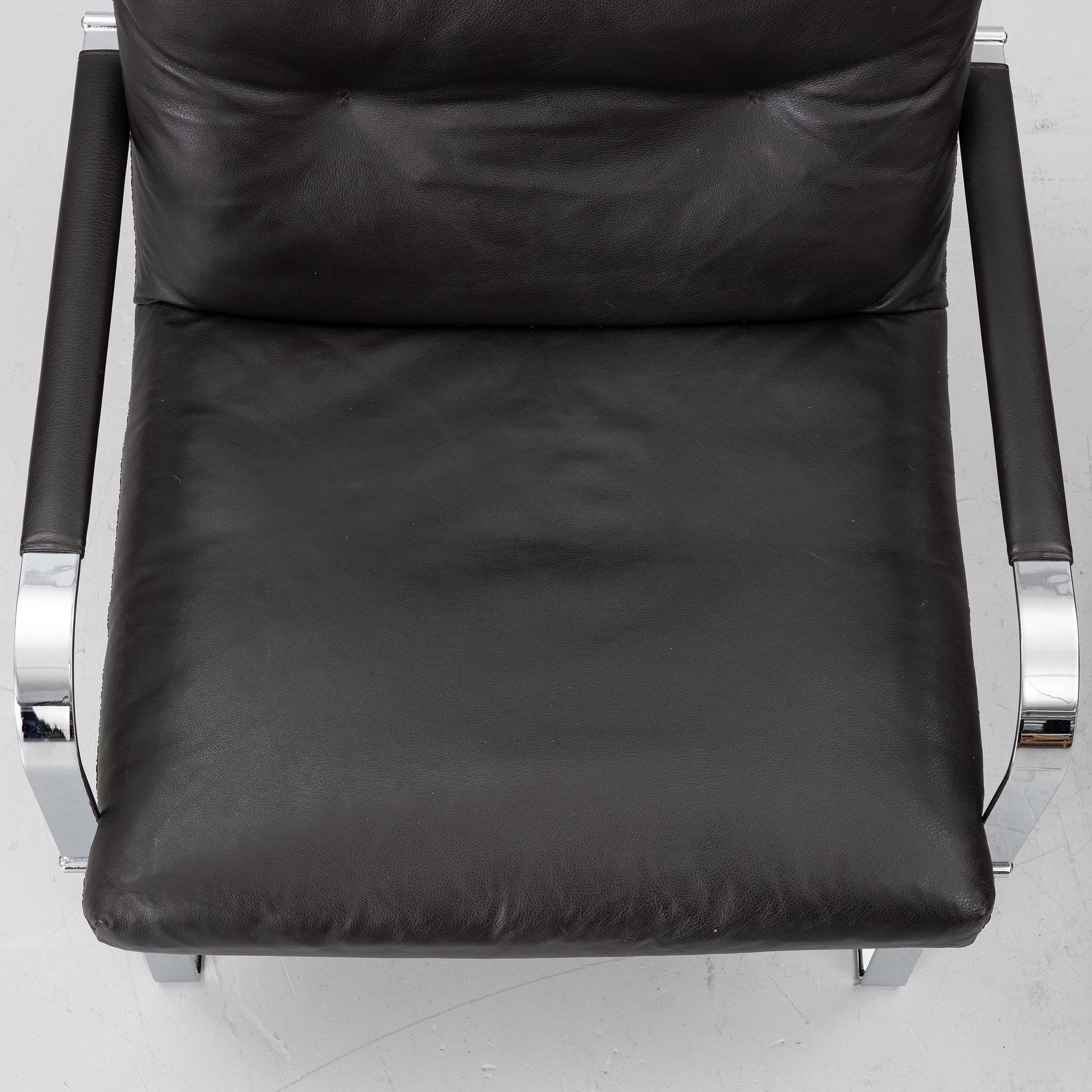 Lenka Teilmann, armchair with footstool, “Shabby”, Conform, 2000s.