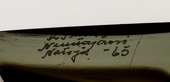 Kaj Franck, A set of six signed 'Prisma' vases.