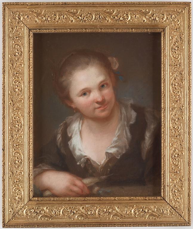 GUSTAF LUNDBERG, pastell, efter Giuseppe Nogari (1699-1766).