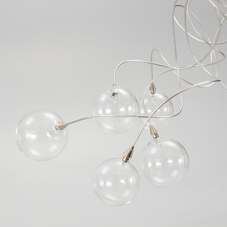 Harco Loor, a 'Bubbles' ceiling lamp, Harco Loor, Holland.
