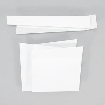 MARCO ZITO, Two wall mounted lights, "Flap 1" and "Flap 3", for Foscarini, Italy. Design year 2009.