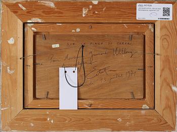 JACQUES EITEL, olja på duk fästadpannå, signerad.