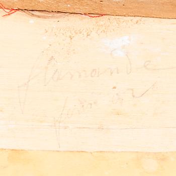 BORDSKLOCKA, rokokostil, troligen Frankrike, 1800-talets slut.