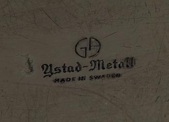 LJUSSTAKE, mässing, Gunnar Ander, Ystad Metall, 1900-tal.