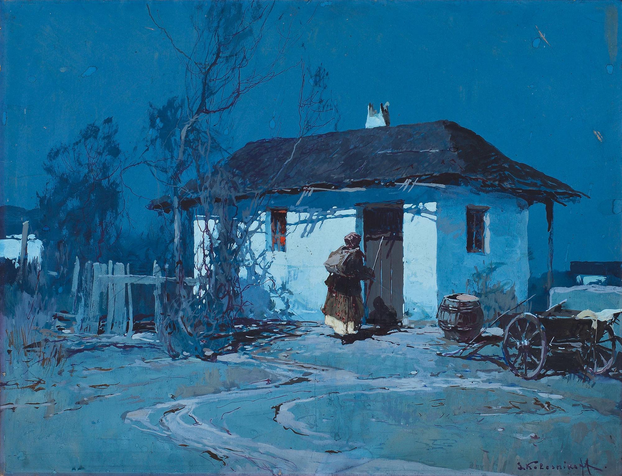 Stepan Feodorovich Kolesnikov, NIGHT IN UKRAINE.