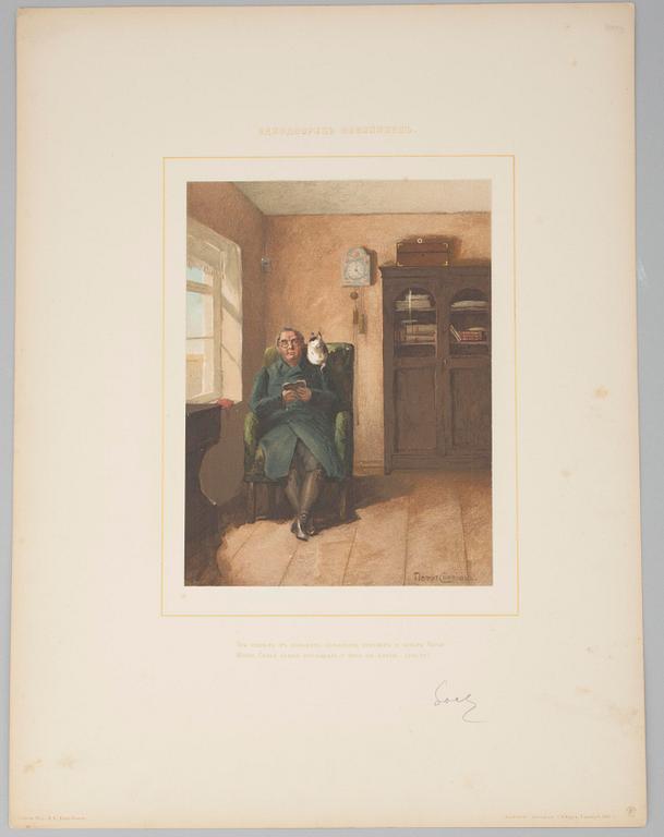 BILDER 10 st. Petr Sokolov. Ryssland 1892.