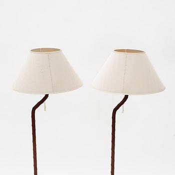 A pair of floor lights from Öja, end of the 20th Century.