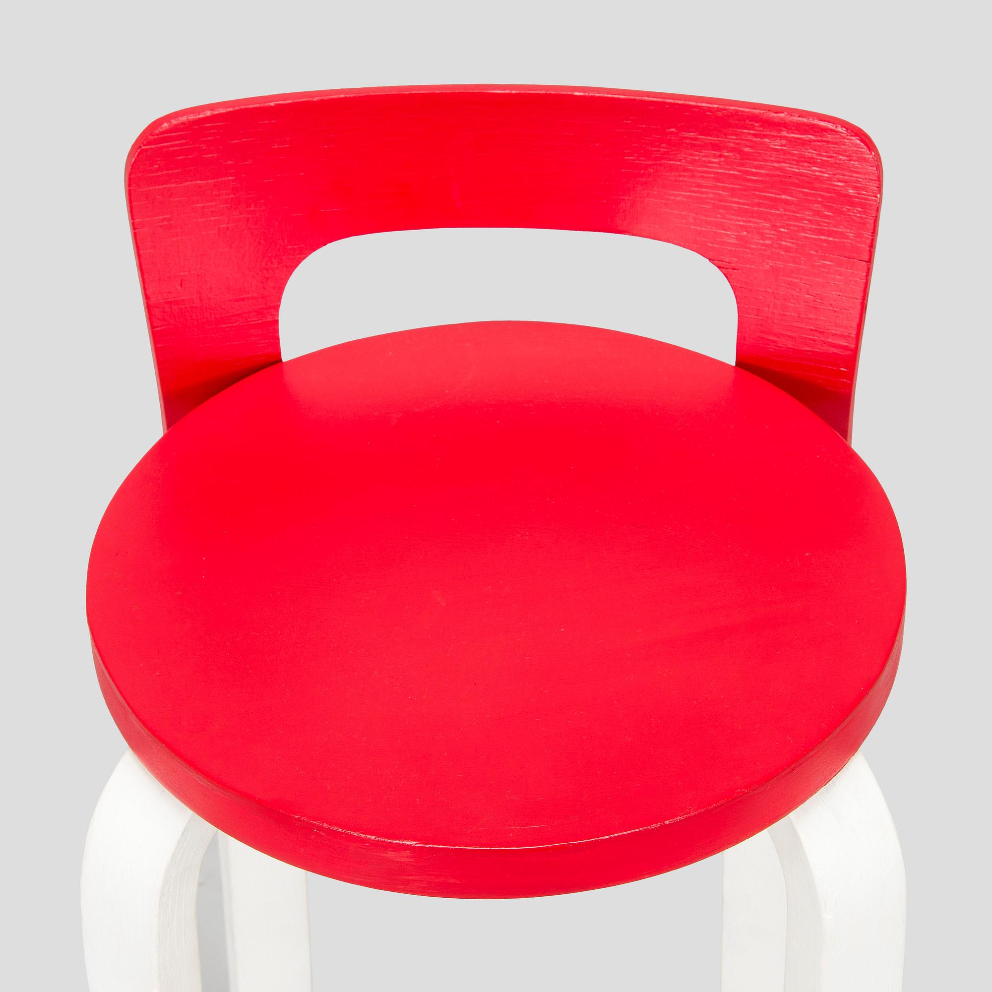 Alvar Aalto, barstol, modell K65 Artek 1960/1970-tal.
