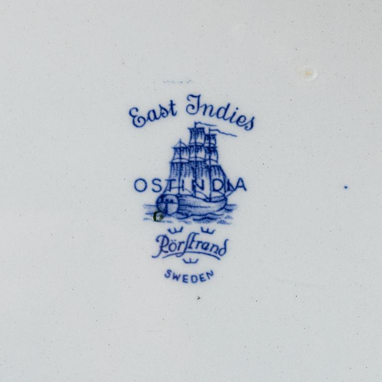 An 65-piece 'Ostindia' porcelain service, Rörstrand.
