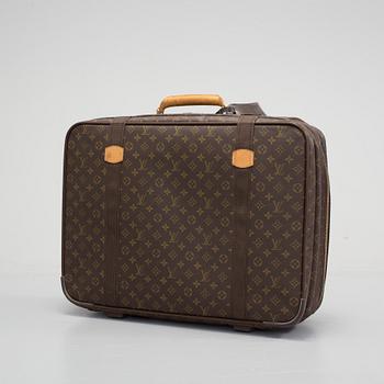LOUIS VUITTON, a mongram canvas suitcase.
