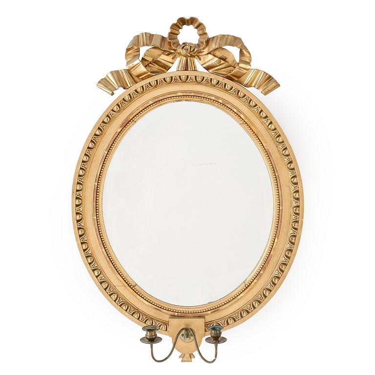 SPEGELLAMPETT, gustaviansk stil, 1800-talets slut.