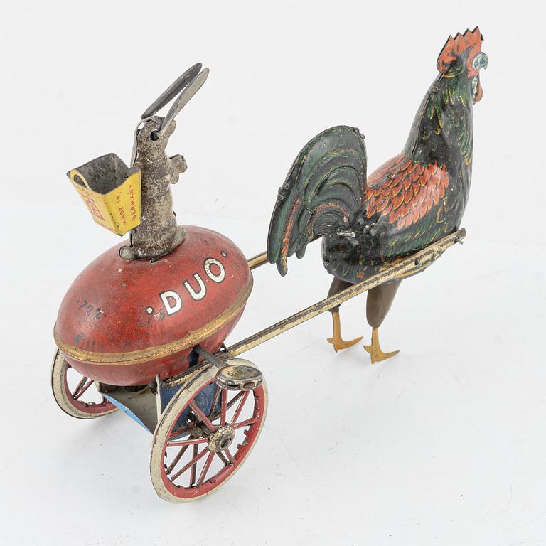 Lehmann, A tinplate "Duo 722" Germany. In production 1918-45.